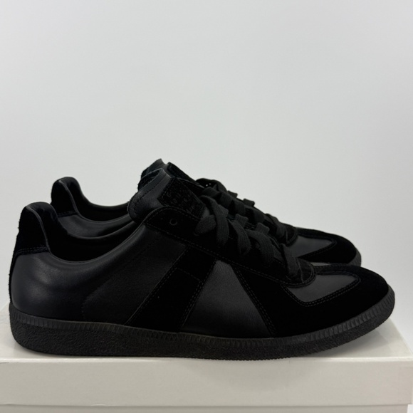 Margiela GAT Low Triple Black - Picture 1 of 9